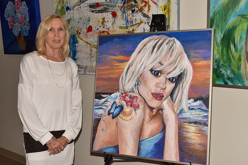 Barbara Jendrysik brought her piece 