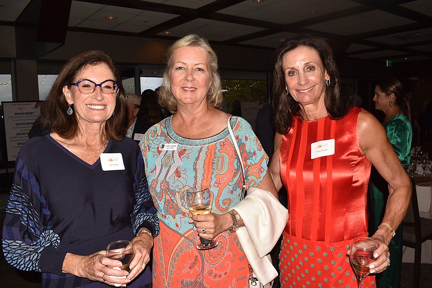 Jan Farber, Linda Mitchell and Cecy Siegler