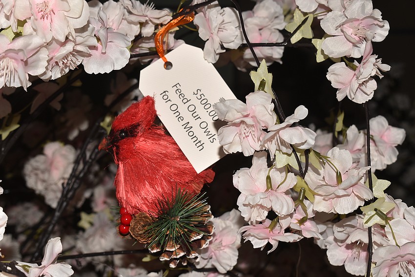 The Dreaming Tree was filled with tiny birds amongst blooms.