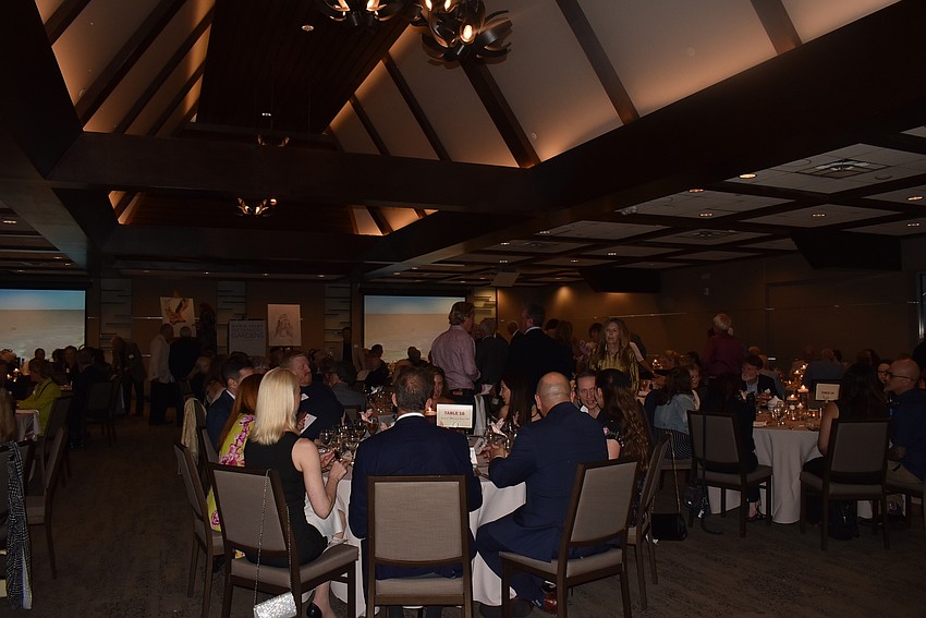 About 200 people attended the event.