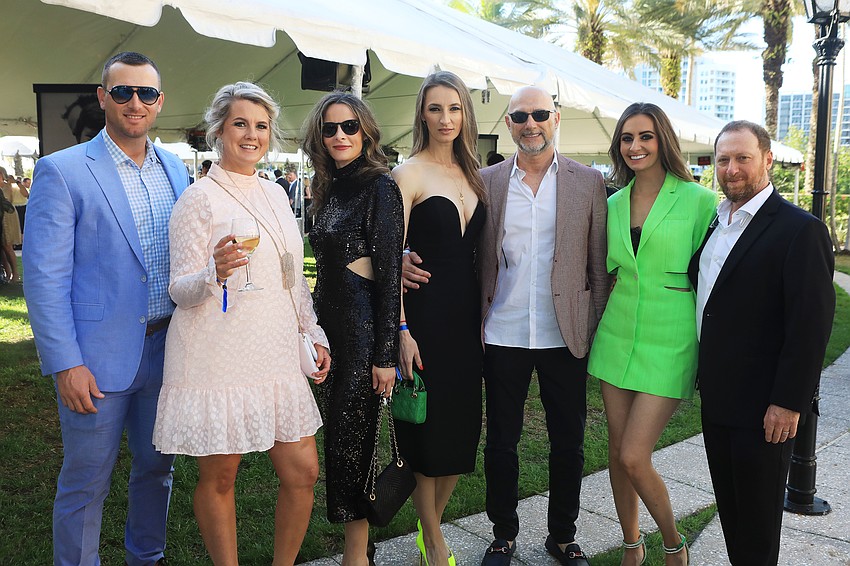 Mark and Dani Sobolewski, Ana and Mirjana Lucic, Daniel Baroni and Ivana and Renzo Rivolta