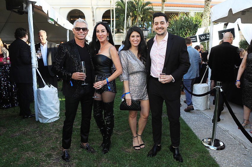 Marko Radisic, Ashley Kozel, Kelly and Michael Calamaras