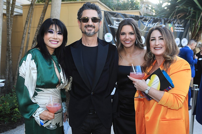 Jaclyn Brunckhorst, Mario Oliva, Amy Austin and Terri Najmolhoda