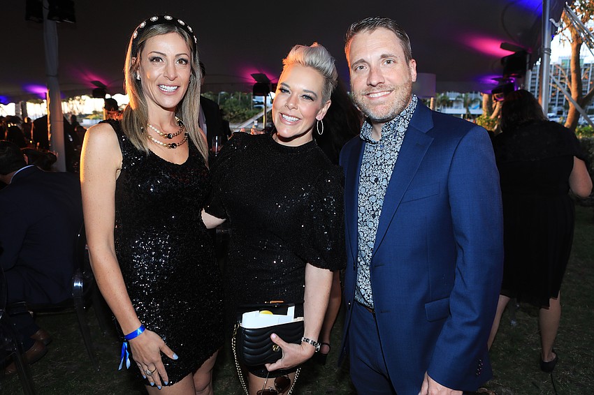 Andrea Paul, Melissa and Scott Perrin