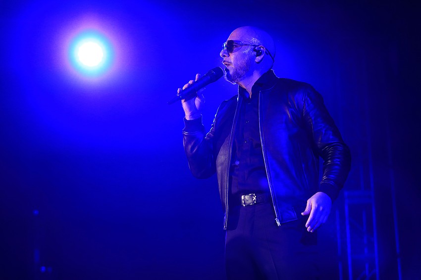 Pitbull —Mr. 305 himself — rocks the house.