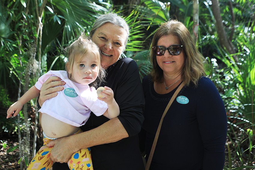 Elaina and Ann Marques with Diana Iwanik