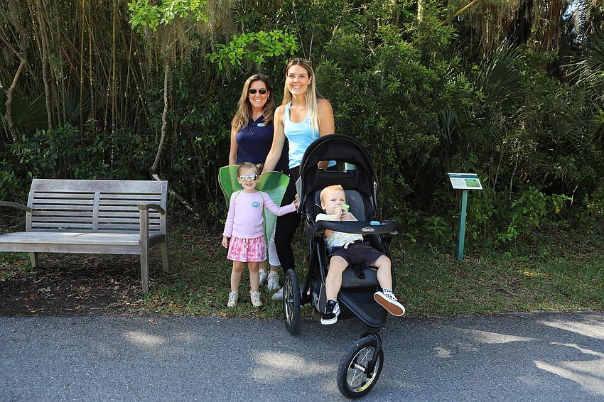 Jennifer Fairly with Kayla, Isla and Owen Anderson