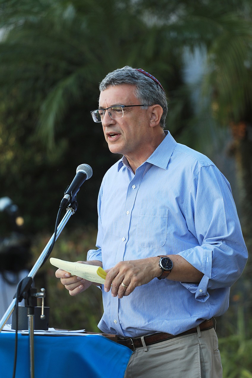 Rabbi Benjmin Shull of the Jewish Congregation of Venice