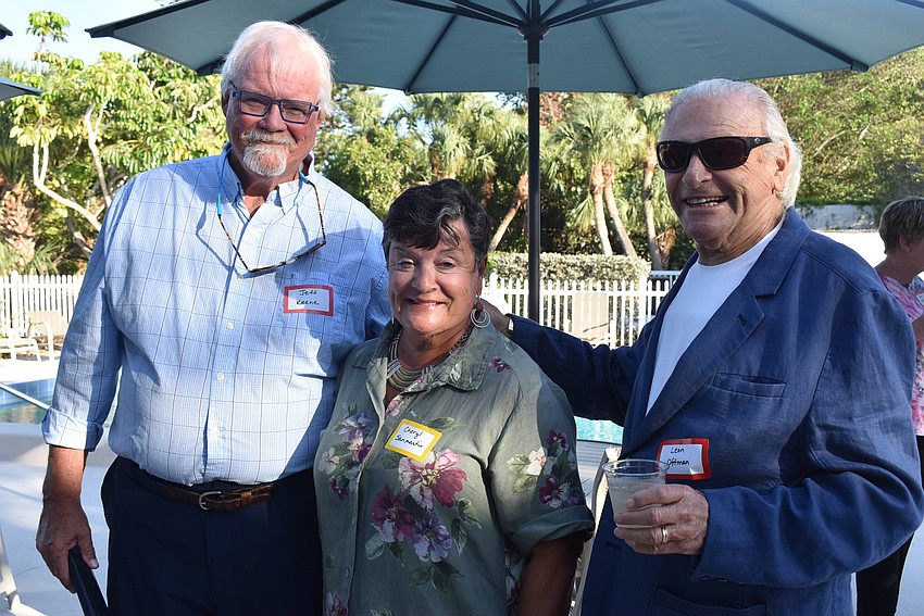 Jeff Keene, Cheryl Sanmartin and Leon Offman