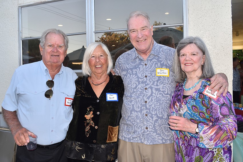 Owners Dick and Mari Gauff with John and Jane Celentano.
