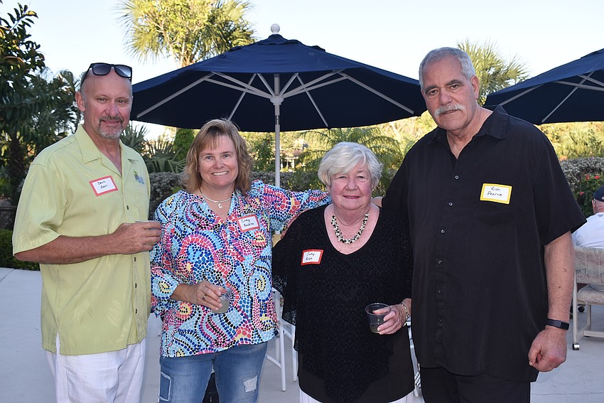 Vice president Dave Baer, director Cindy Bucklen, secretary Judy Robb and president Rich Pearce.