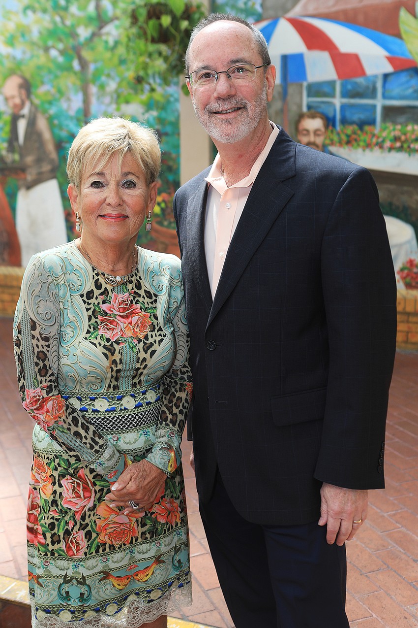 Bunny Skirboll and speaker Dr. Gary Blau