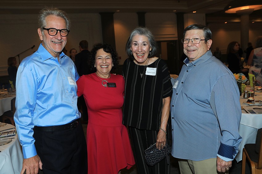 Bill Cross, Cheryl Shapiro, Marie Cross and Steve Chapiro