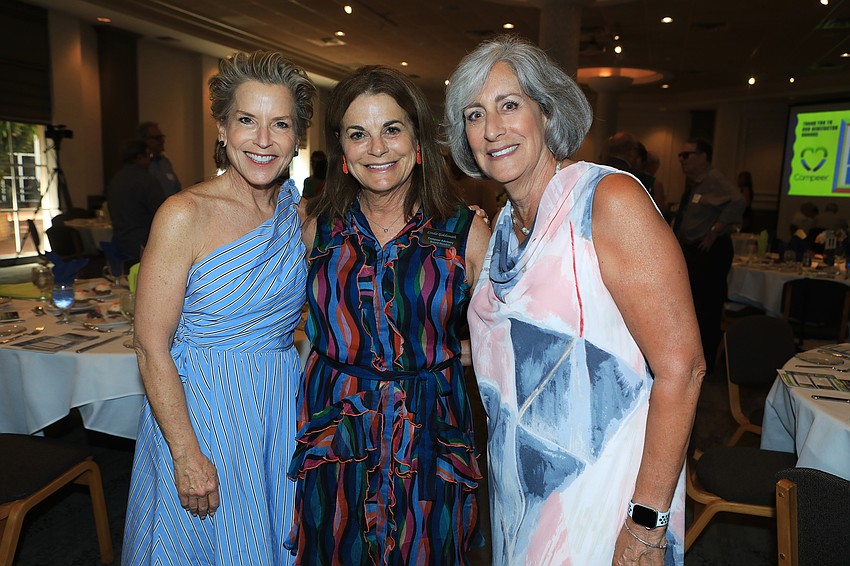 Amy Goldman, Linda Goldsmith and Sue Mercier