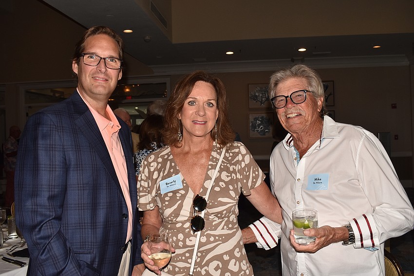 Jonathan Lester from the Longboat Key Club caught up with Beverly and Mike St. Hilaire.