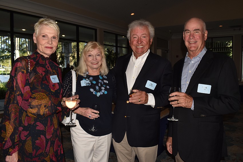 Barbara Ross, Lois Donahee, Gig Donahee and Frank Ross
