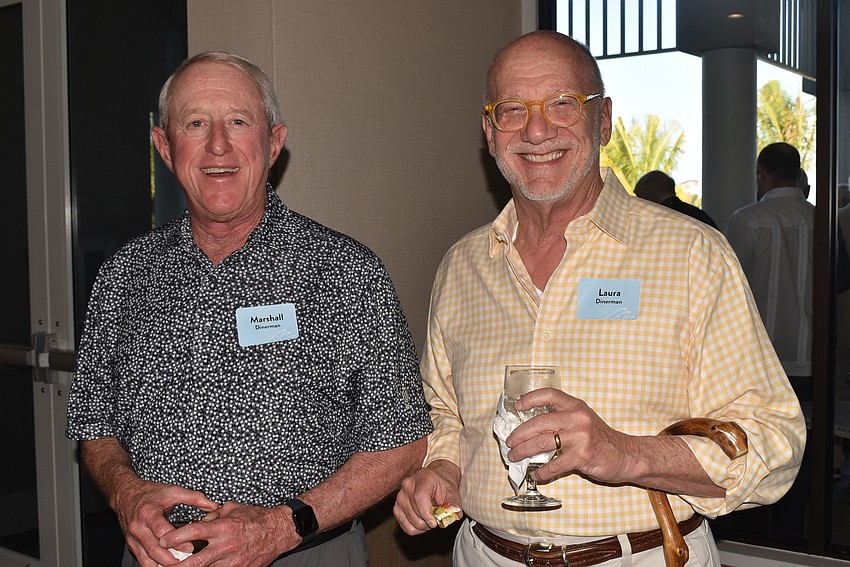 Marshall Dinerman brought guest golfer Dan Dinerman to the event.