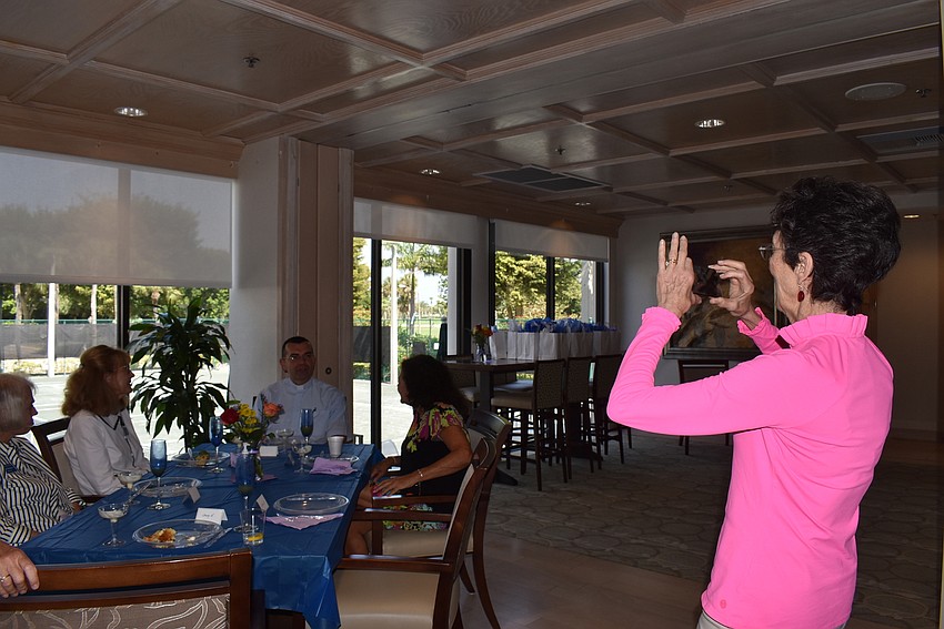 Paula Sharp snapped a photo of the new members.