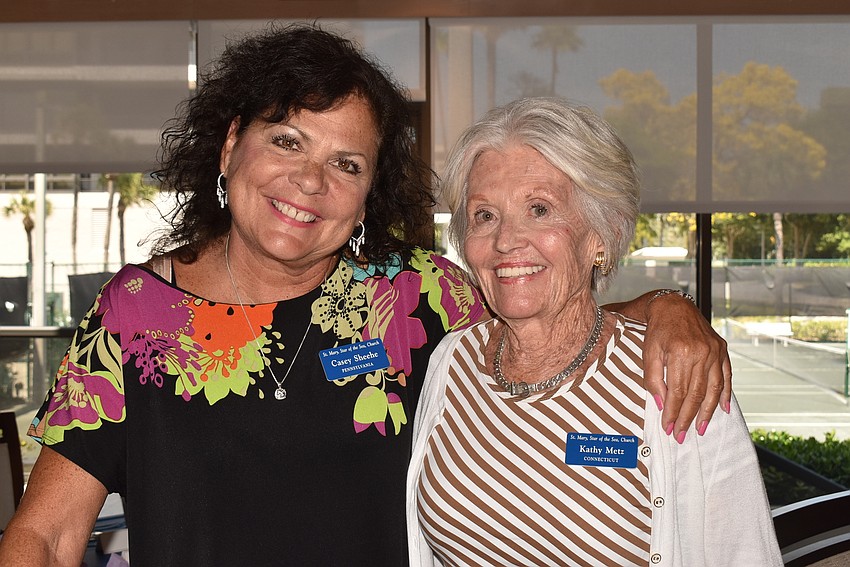 Casey Sheehe and Kathy Metz have been members of the guild for a while.