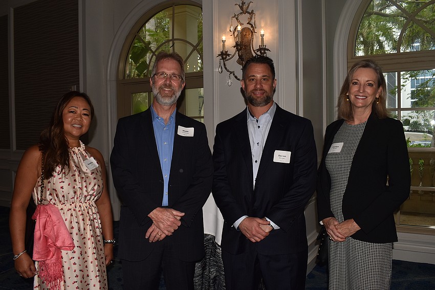 Rosalina Lao, Wade Childress, Darren Morgan and Carolyn Bremer