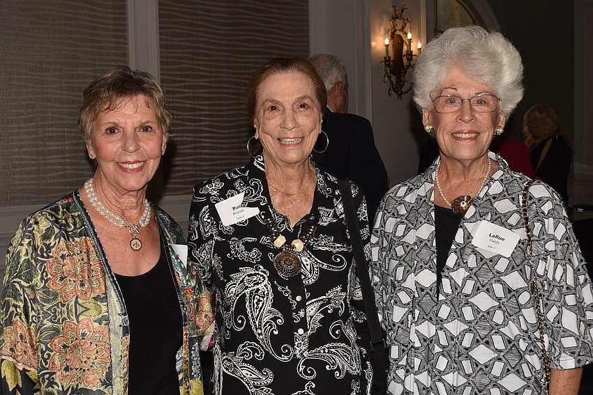 Helen Pape, Pat Brandt and LaRue Fields