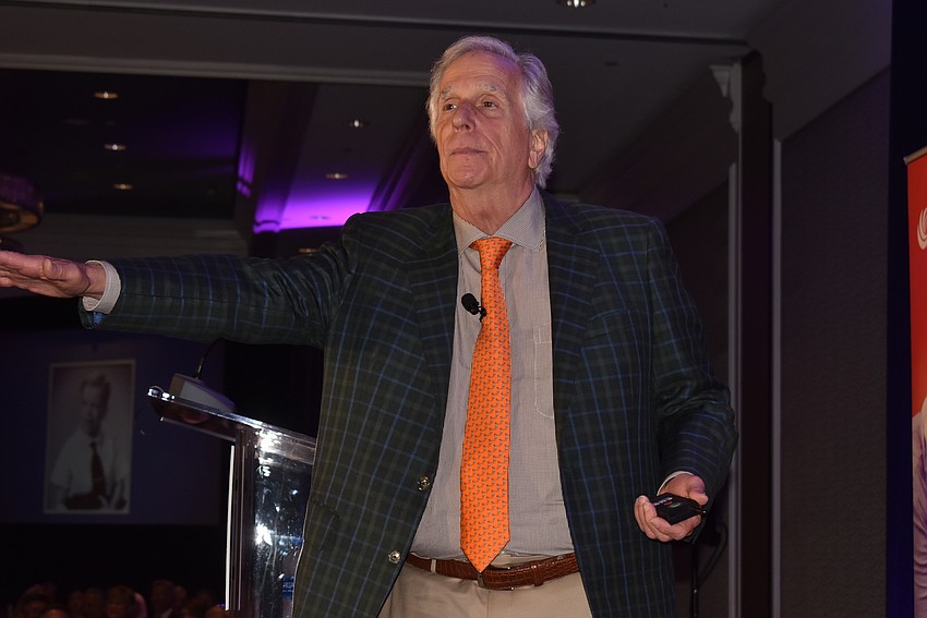 Henry Winkler spoke about his own struggles in education throughout his life.