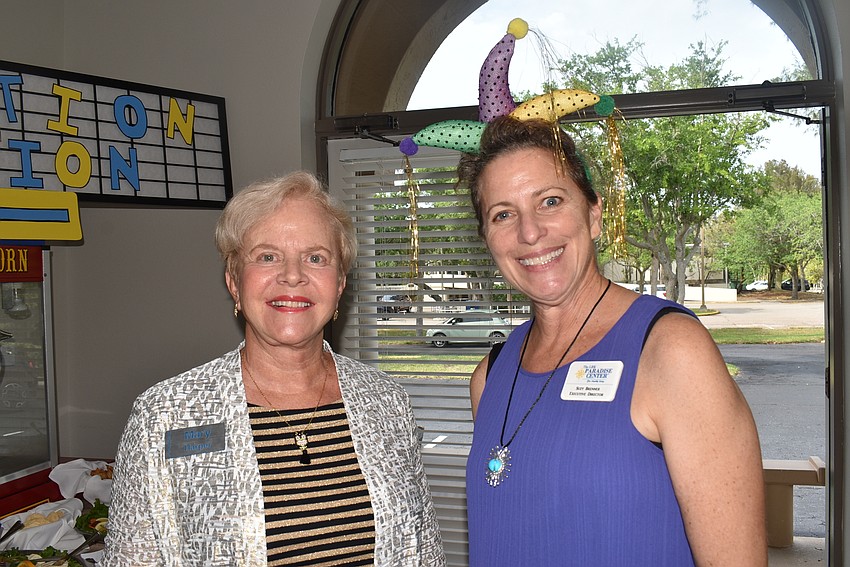 Board member Mary Harper joins executive director Suzy Brenner.