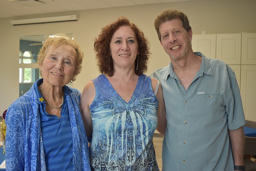 Janet Milliken attended the event with her guests Jen and Rick Nicoletti.