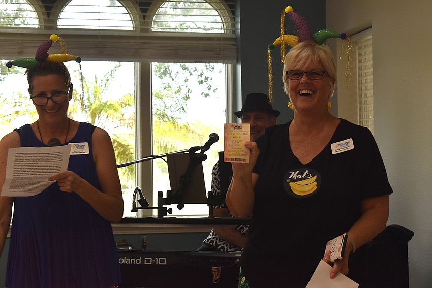 Suzy Brenner gave Donna Sharp Blaney a foolish gift of a lottery ticket.