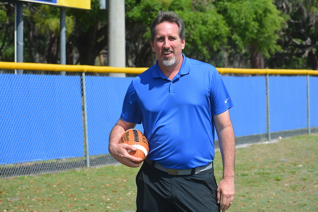 Jacob Spenn will be the first head coach of the Sarasota Christian football program.