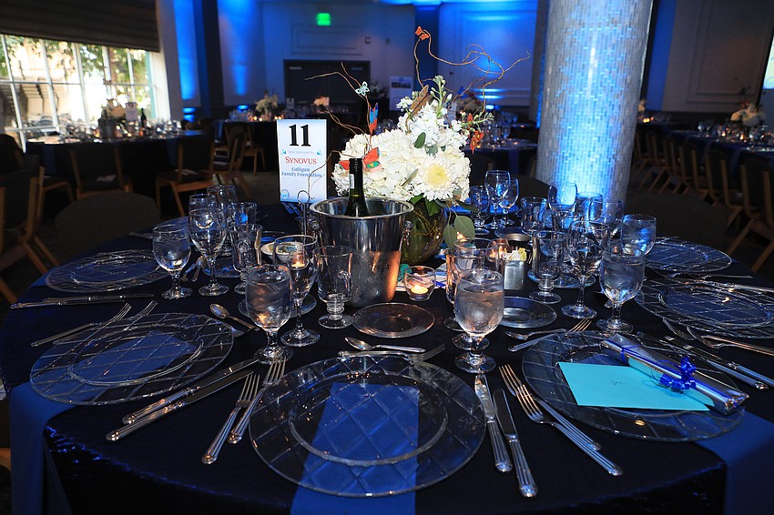 This year's event had a vibrant butterfly theme.