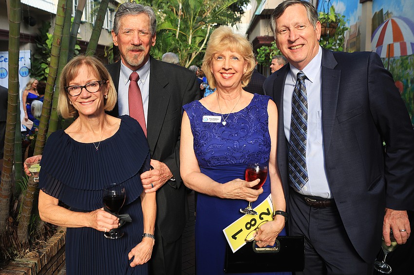Jennifer and Roy Yahraus with Freya and Loyd Robbins
