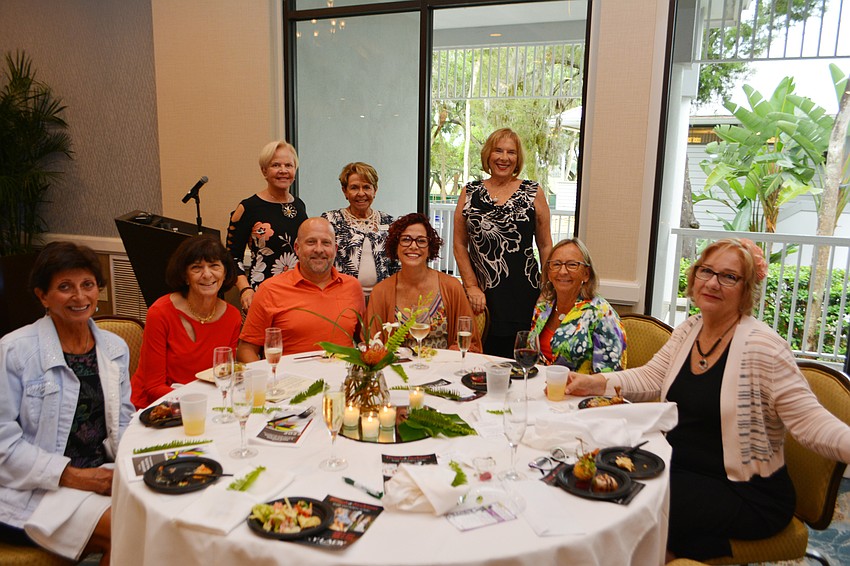 Back: Mary Harper, Carol Peschel and Valerie Evanko; Front: Tanya Fesler, Nancy Wieland, Justin Redmond, Abby Dimler, Judy Hundley and Claudia Moore