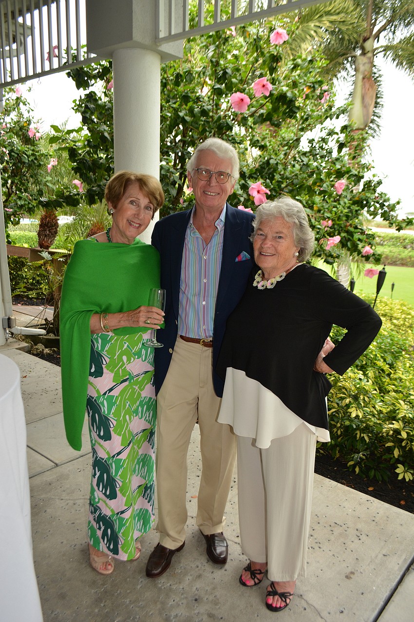 Melinda and Bob Morrissey with Kathy Phillips