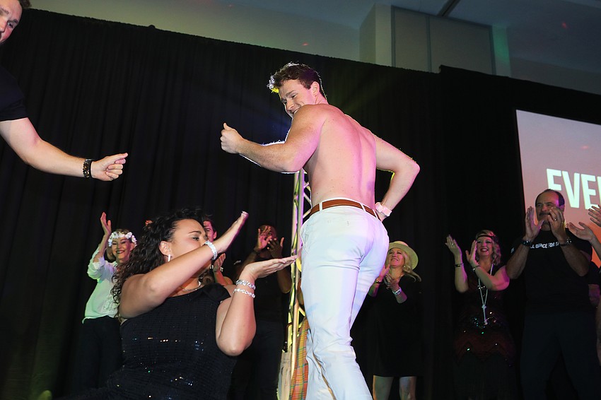 The Hot Guys show off their stuff.