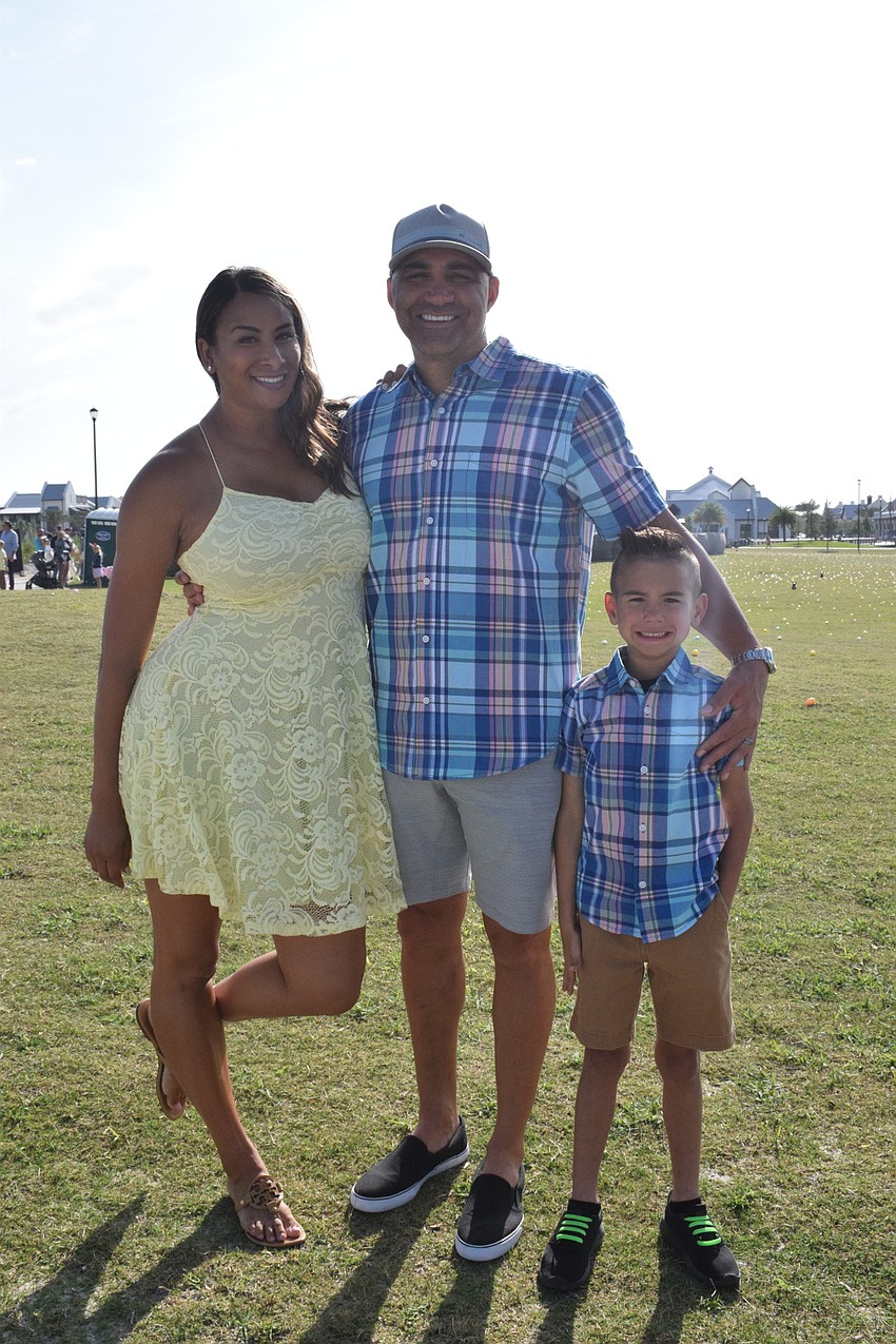 Waterside's Brooke Sanchez and her husband Kenny Sanchez and 6-year-old son Kayson Sanchez are excited to be a part of the community after moving to the area from Las Vegas, Nevada.
