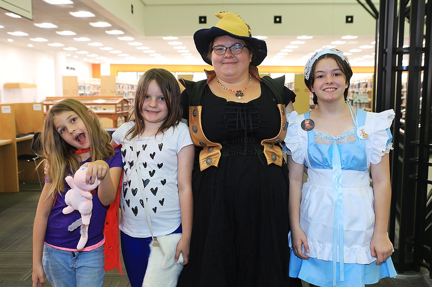 Rianna Greene, Emma Beardsley, Stephanie Beardsley and Nevaeh Most