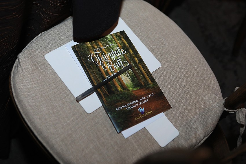 The night had a fantasy forest theme.