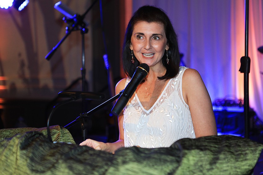 Jessica Rogers thanks the audience.