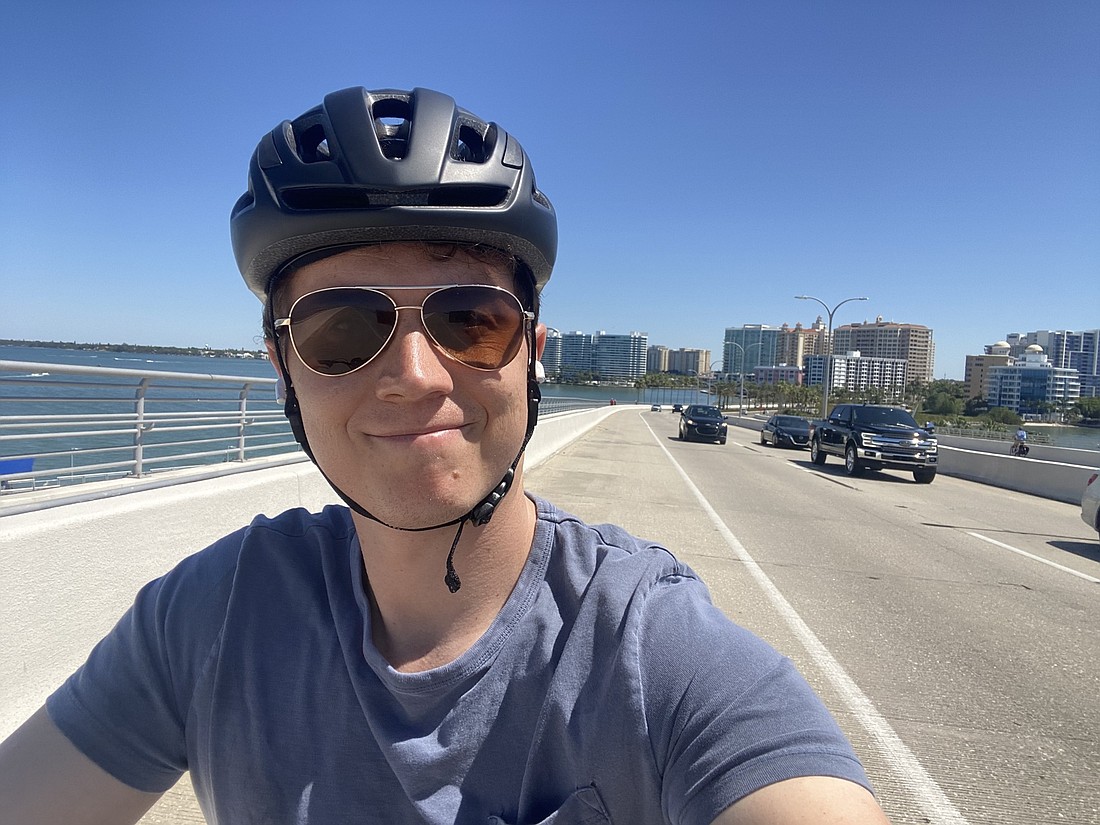 My girlfriend said I was crazy for this selfie while being this close to Florida drivers, but sometimes you have to risk your neck for meaningless content.