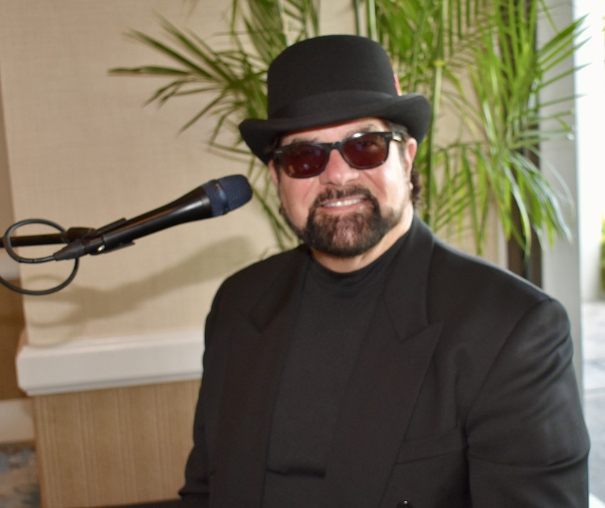 Musician Tim Michael McCaig performed during the event.