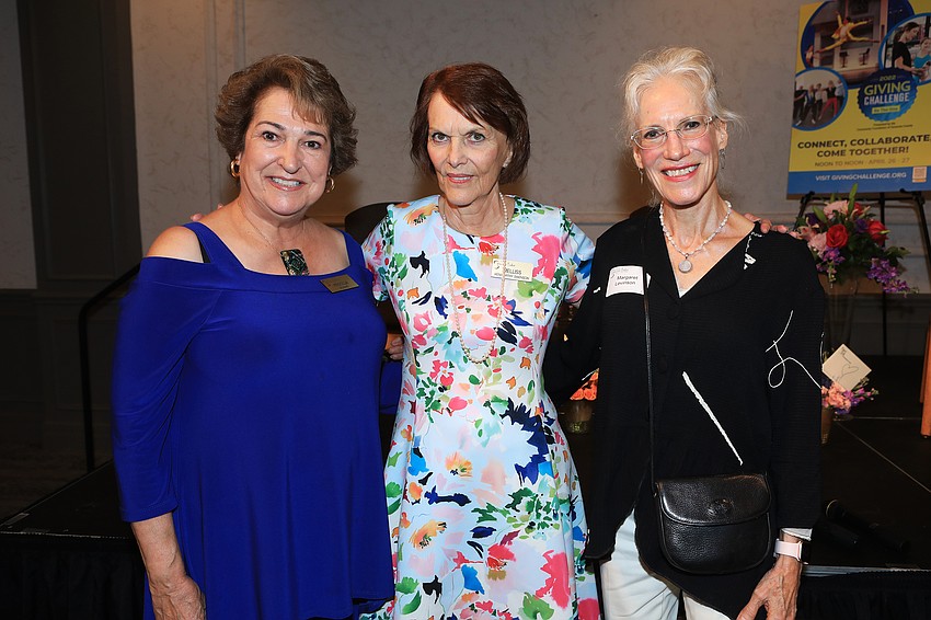 Priscilla Adams, Meliss Swenson and Margaret Levinson