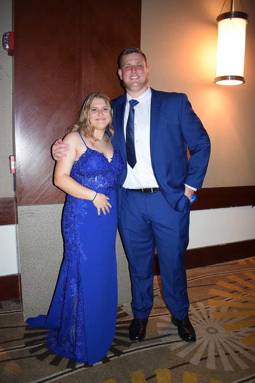 Senior Jessica Kasper attended the prom with her date, senior Alex Lubbs. Lubbs says prom is a big deal because it's a 