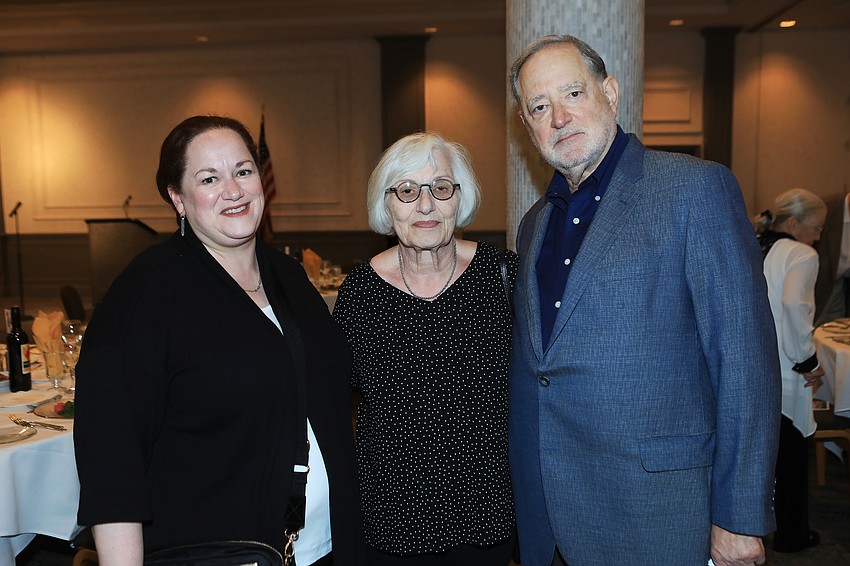Amy, Geri and Nigel Newman