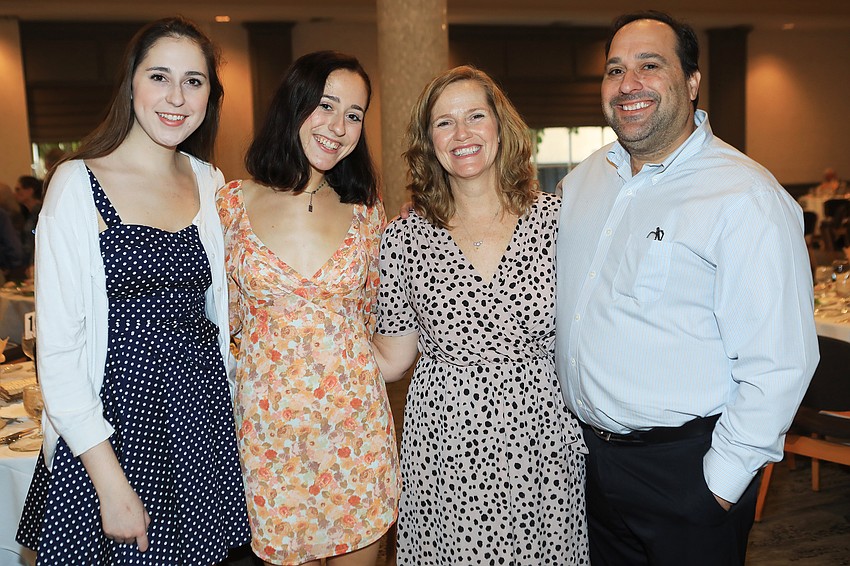 Eliza, Audrey, Faith and Jason Lipton