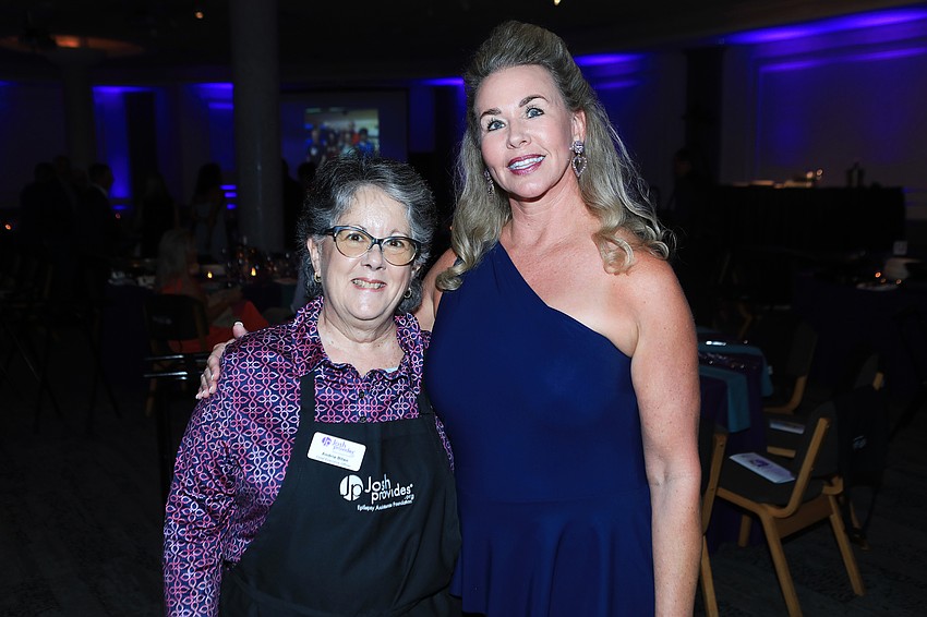 CEO Andria Bilan and event chairwoman Traci Smullen