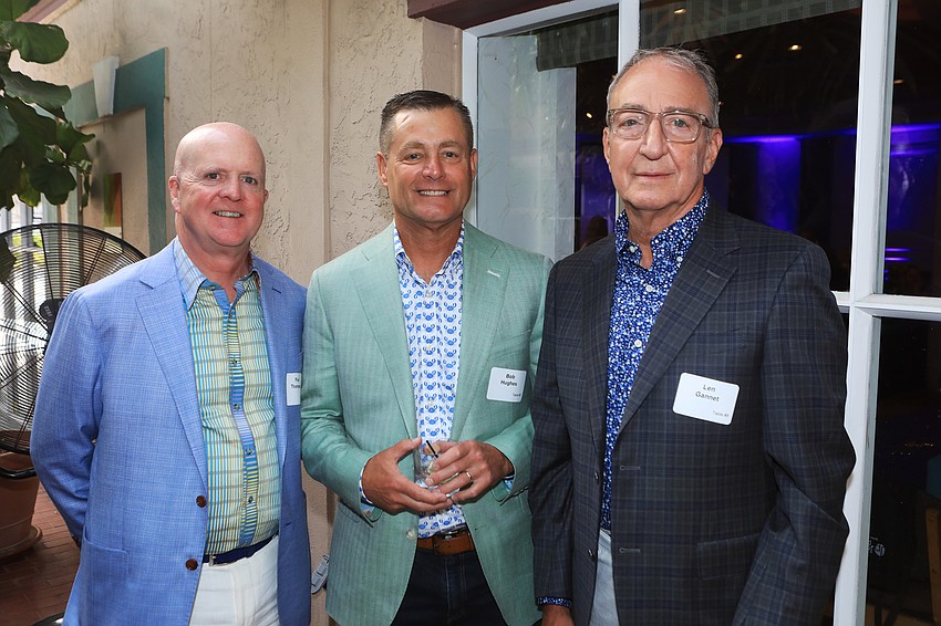 Paul Thompson, Bob Hughes and Len Gannett