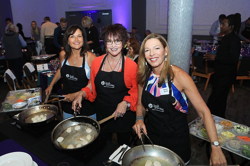 Vicky Herman, Karen Joseph and Karen Quick