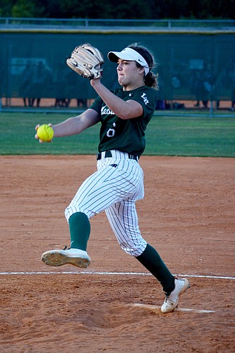 Sophomore Ella Dodge has become the Lakewood Ranch High softball team&#39;s ace this season after missing her freshman season with a back injury.