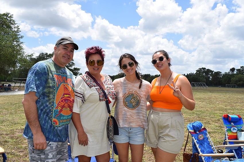Greenbrook's Rick Romano, Leila Romano, Gabi Romano and Bianca Romano stumbled upon Concert in the Park while looking online for activities to do. 